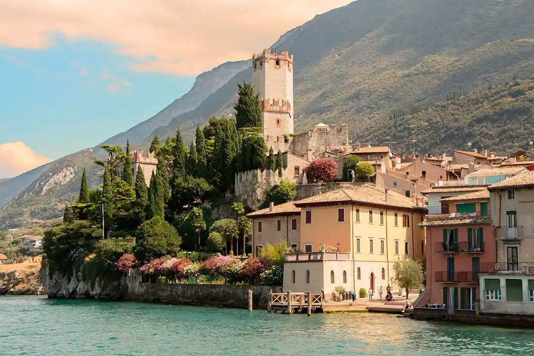 Happy cyclists ready to ride with rented bikes